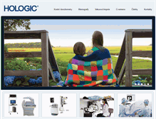 Tablet Screenshot of hologic.cz